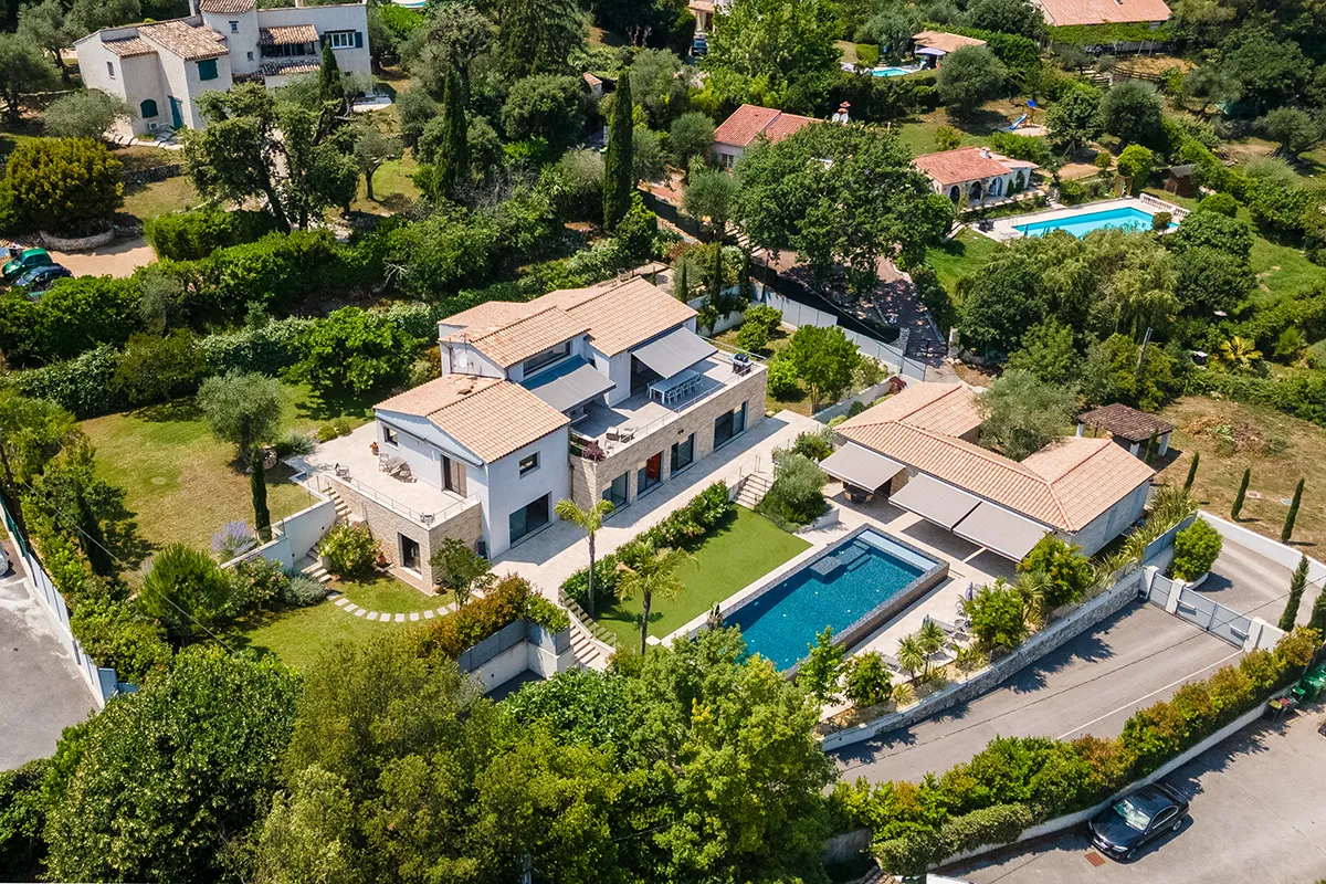 villa moderne architecture Côte d’Azur