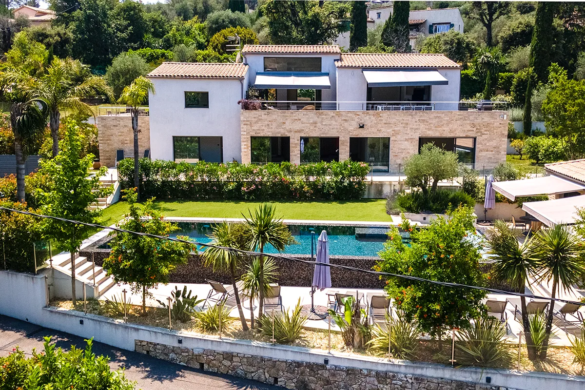 villa moderne Méditerranée Côte d’Azur
